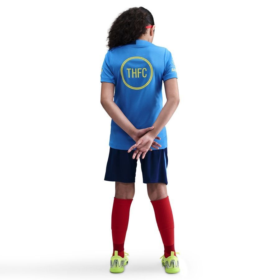 Tottenham Training T-Shirt Dri-FIT Strike 3rd - Pacific Blue/Dynamic Yellow Kids-SoccerKits Hub | Buy Soccer Jerseys Online